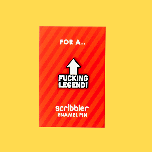 F*cking Legend Pin Badge