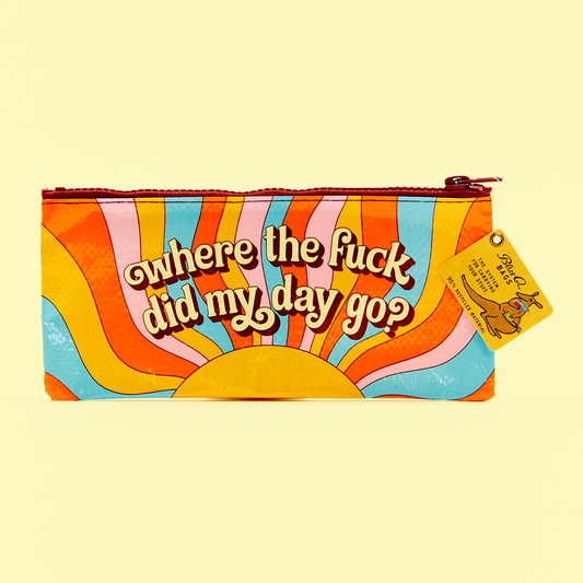 WTF Did My Day Go Pencil Case