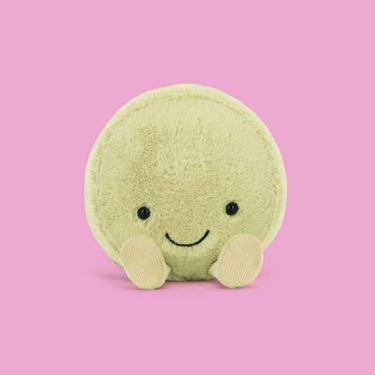 Jellycat Amuseables Max Macaron (Pistachio)