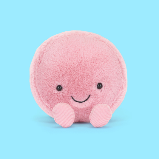 Jellycat Amuseables Mia Macaron (Framboise)