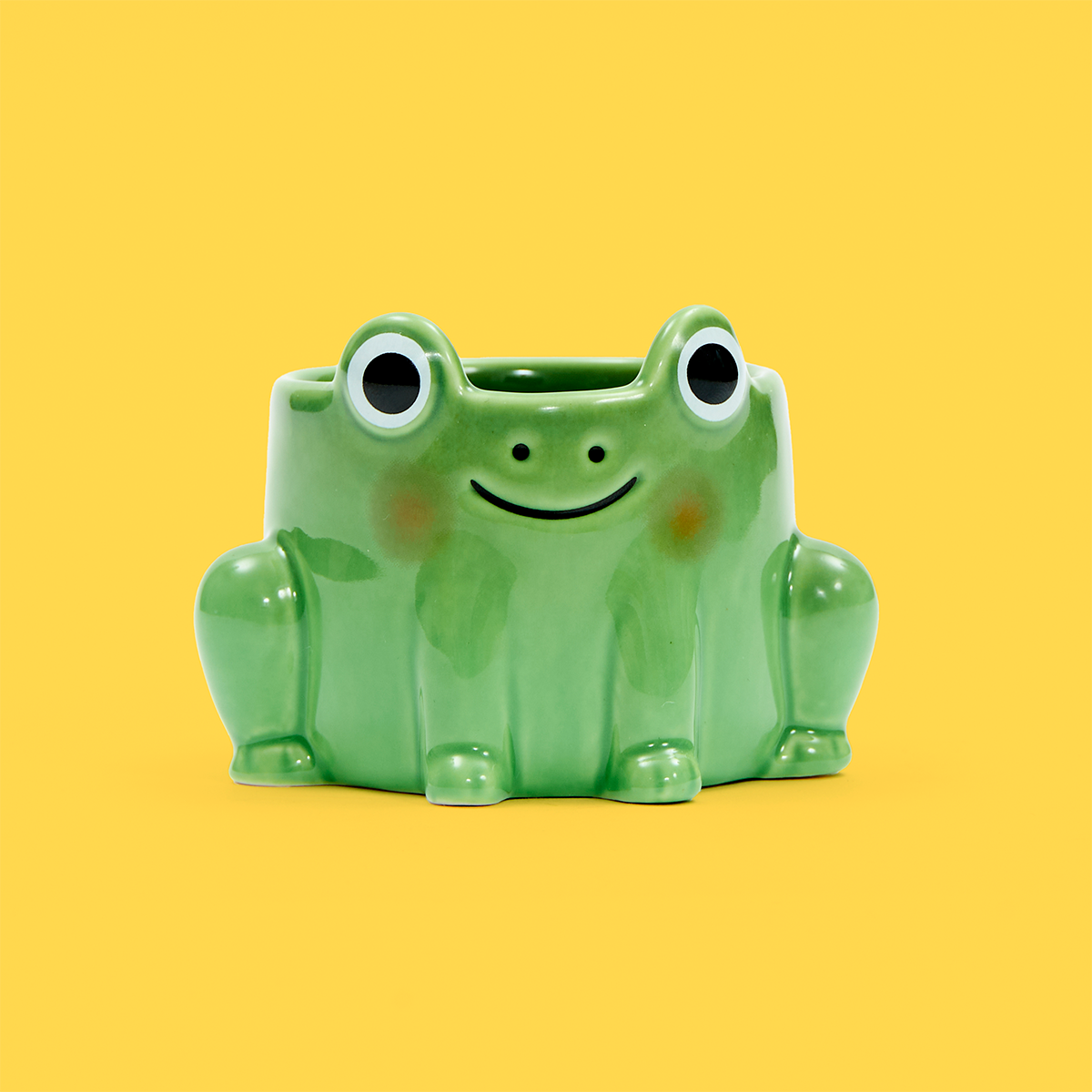 小物 Frog Freddie Frog on Lily Pad Cottagecore Green Wax Melt Burner – Ajouter