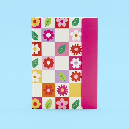 A5 Luxe Bright Floral Notebook