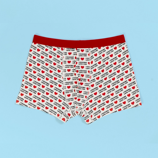 Fucking Love You Men's Boxers