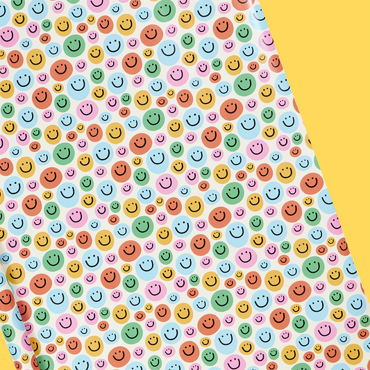 Jumbled Smiley Roll Wrap