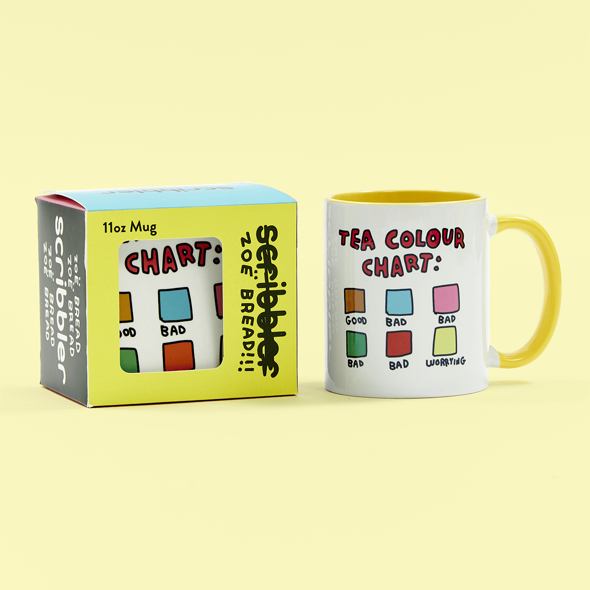 Zoe Bread Tea Chart Mug