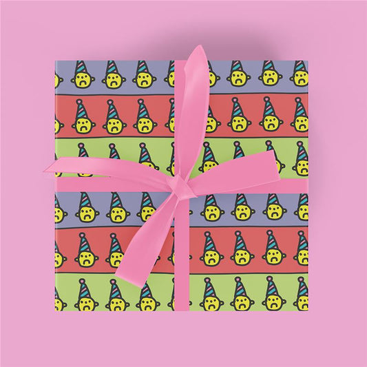 Zoe Bread Party Hat Flat Wrap