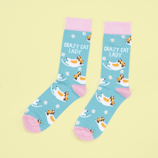 New Crazy Cat Lady Socks