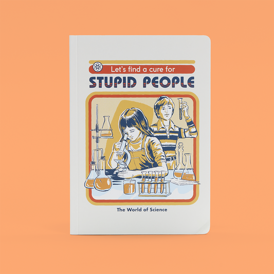A5 Cure For Stupid People Notebook