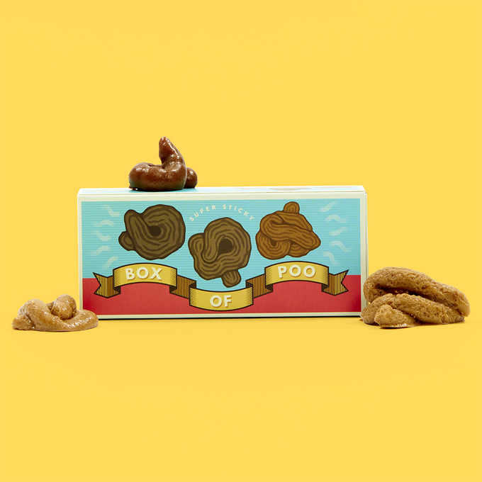 Prank Box Of Sticky Fake Poo