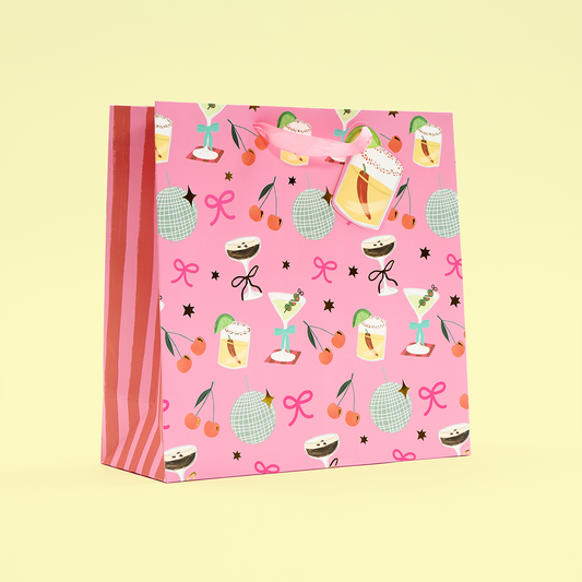 Cocktail Icons Large Bag