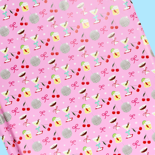 Disco Cocktail Roll Wrap