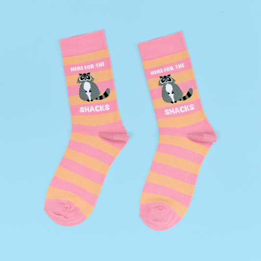 Here For The Snacks Socks