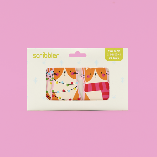 Christmas Cats Tag Pack