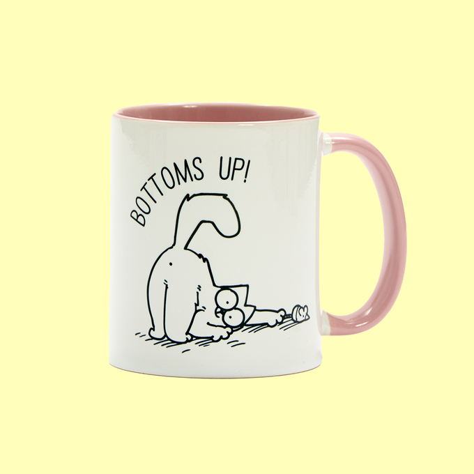 Simon's Cat Bottoms Up Mug