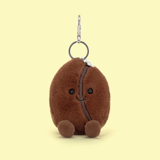 Jellycat Amuseables Coffee Bean Bag Charm