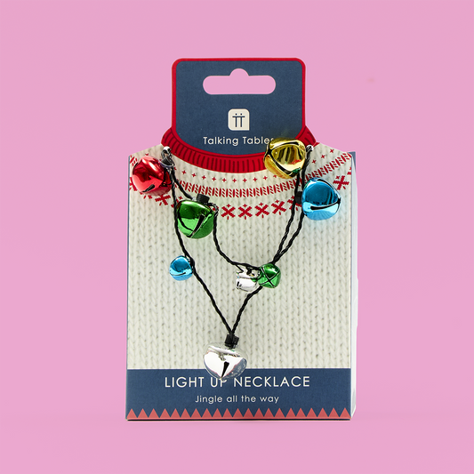 Retro Light Up Bell Necklace