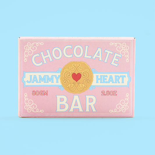 Ever So Jammy Heart Chocolate Bar