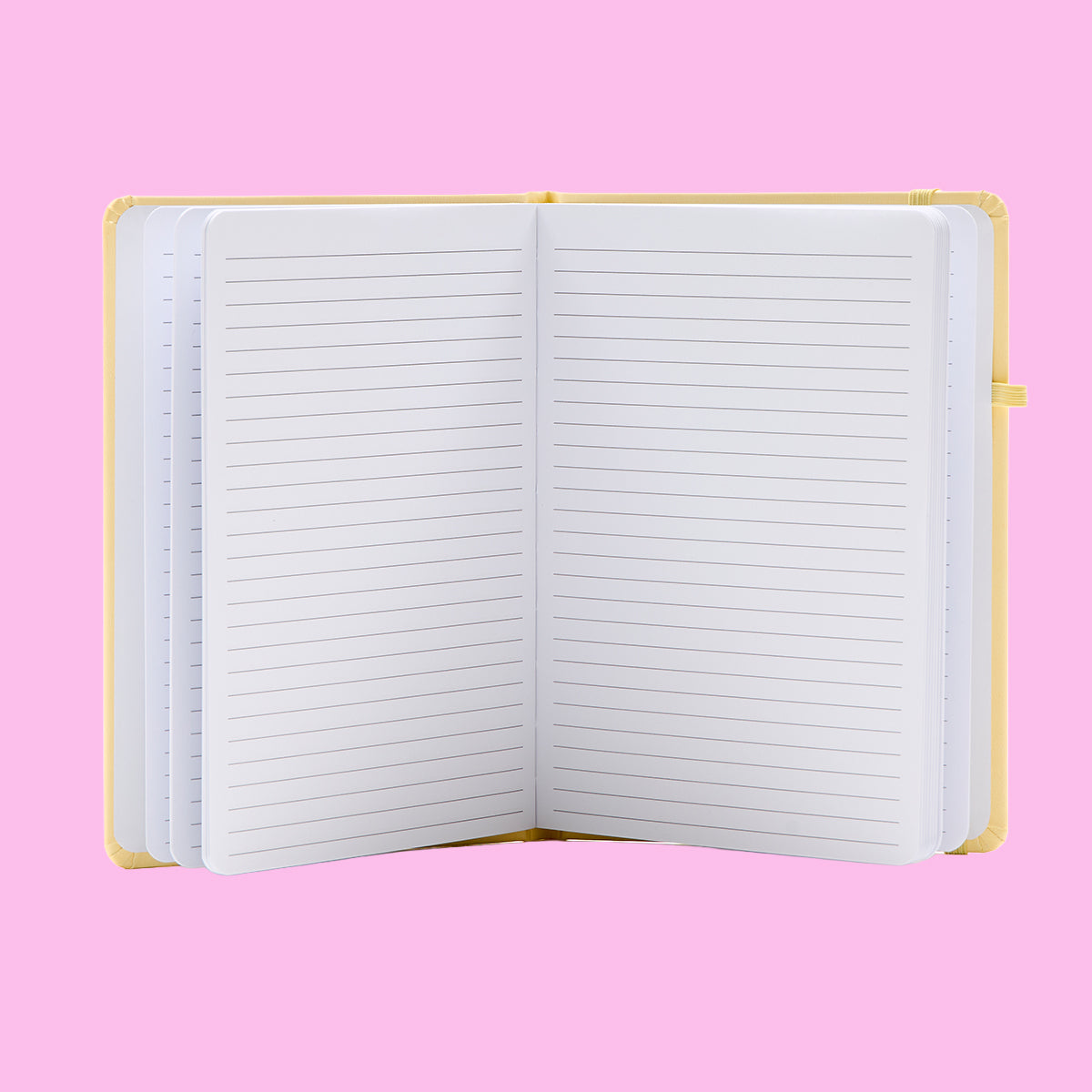 A5 PU Butter Yellow Notebook