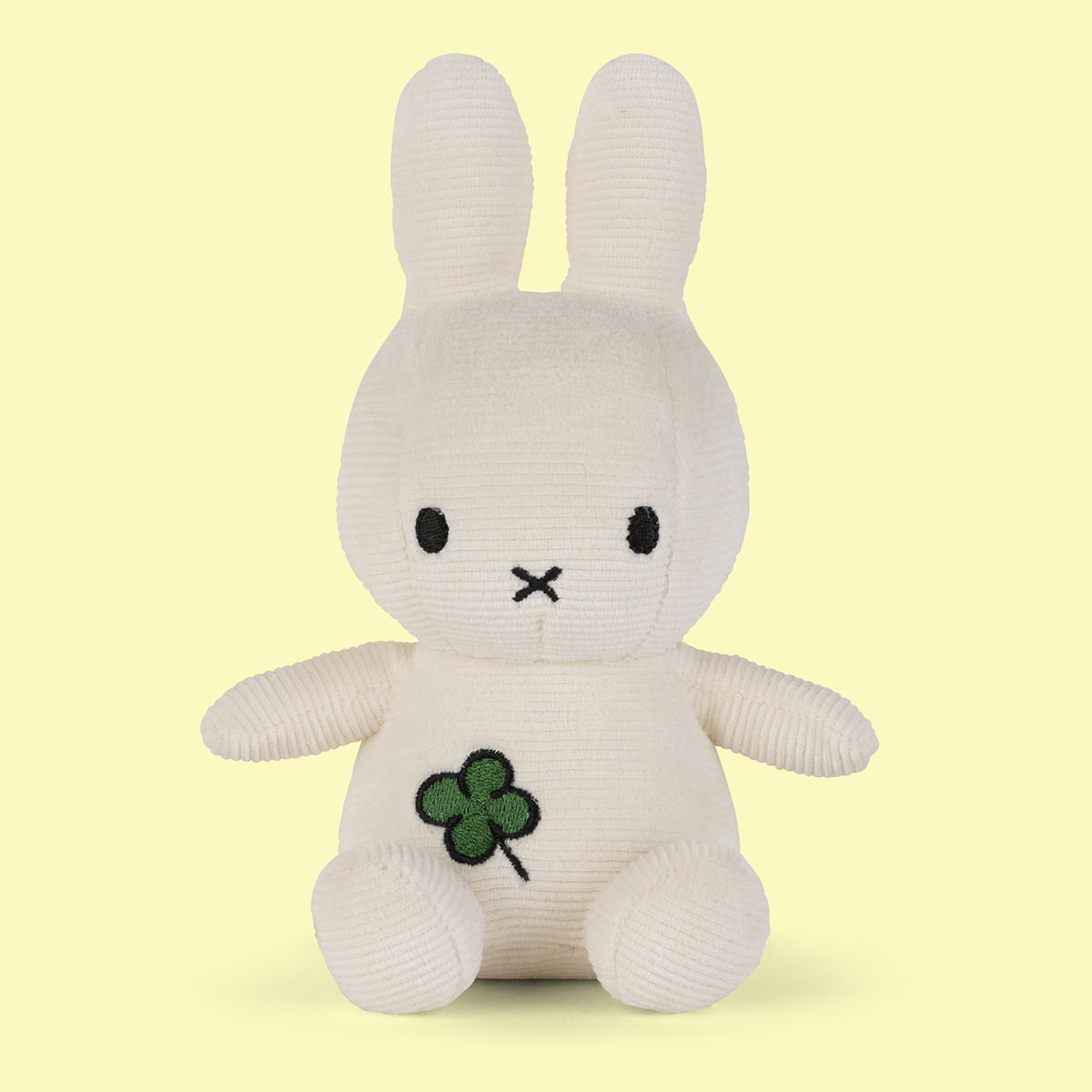 Miffy Corduroy 4 Leaf Clover White