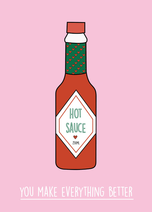 Hot Sauce Card