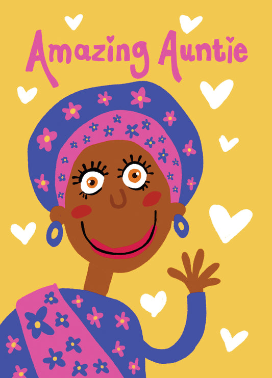 Cute Card For Your Amazing Auntie