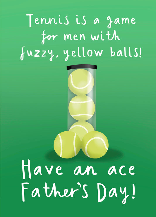 Father's Day Card For Tennis Lovers