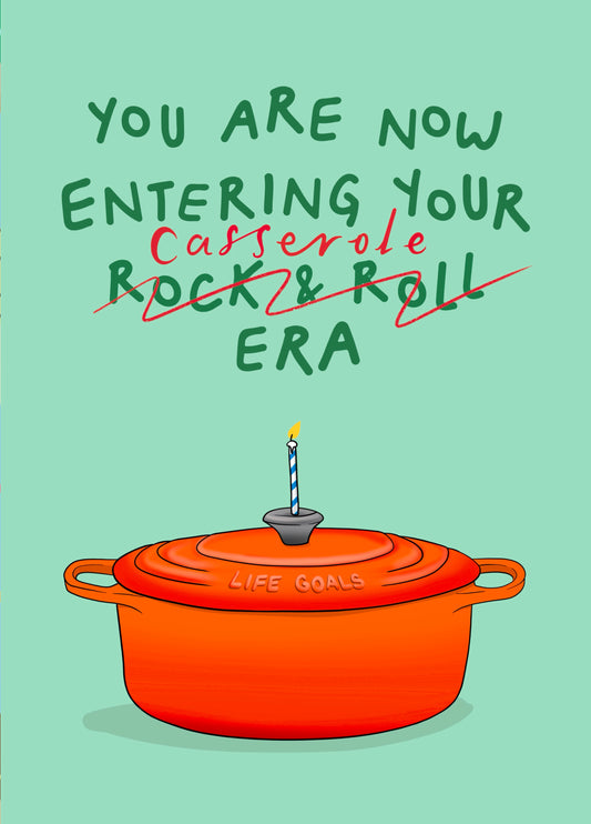 Casserole Era Card