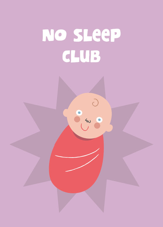 No Sleep Club Card