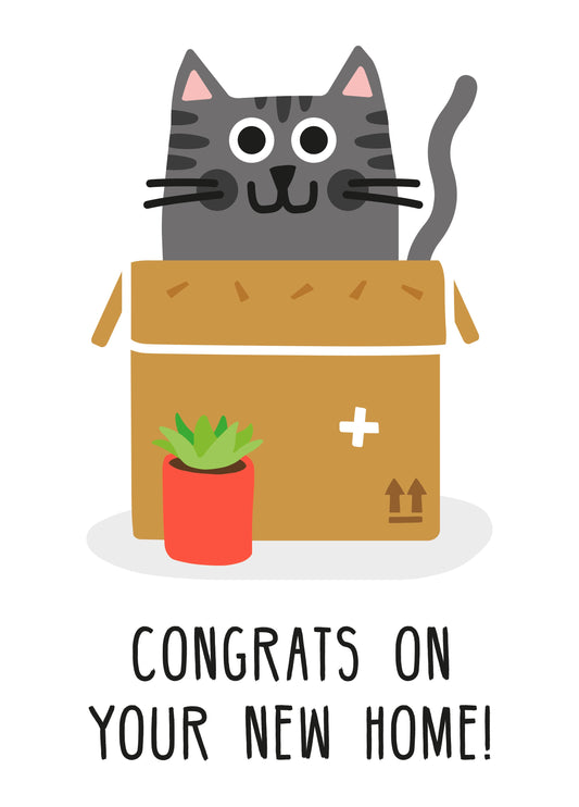 Congrats On The New Home Card