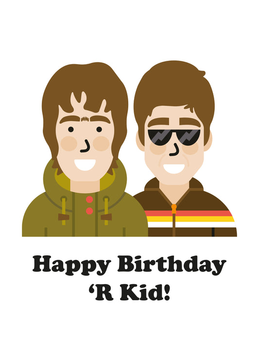 Oasis Happy Birthday 'R Kid Card