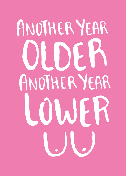 Another Year Older, Another Year Lower Card