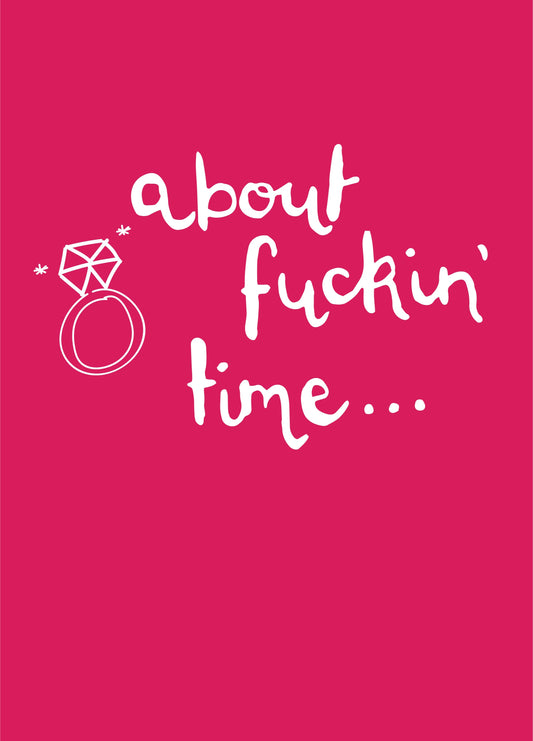 About Fucking Time Card