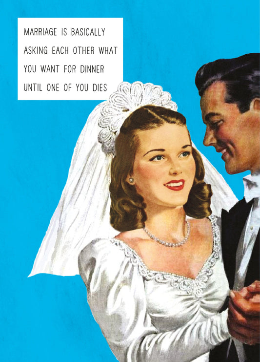 What You Want For Dinner Card