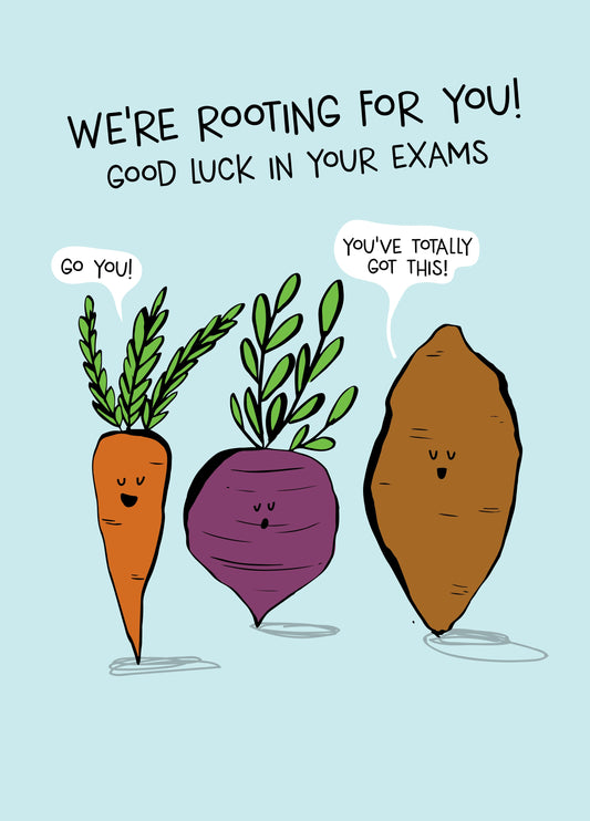 We're Rooting For You Card