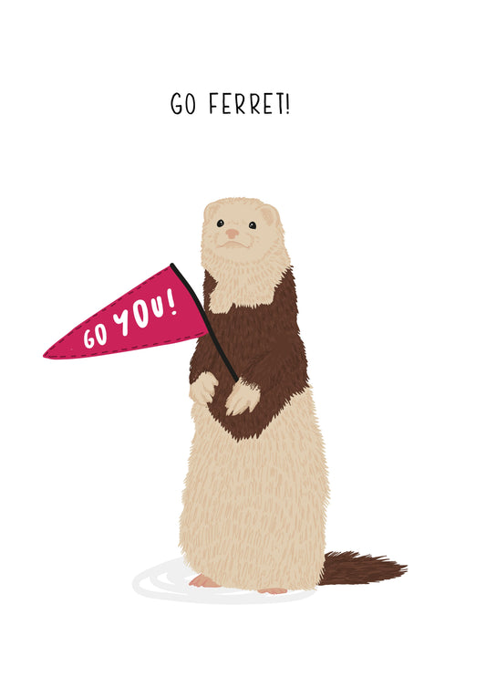 Go Ferret Card