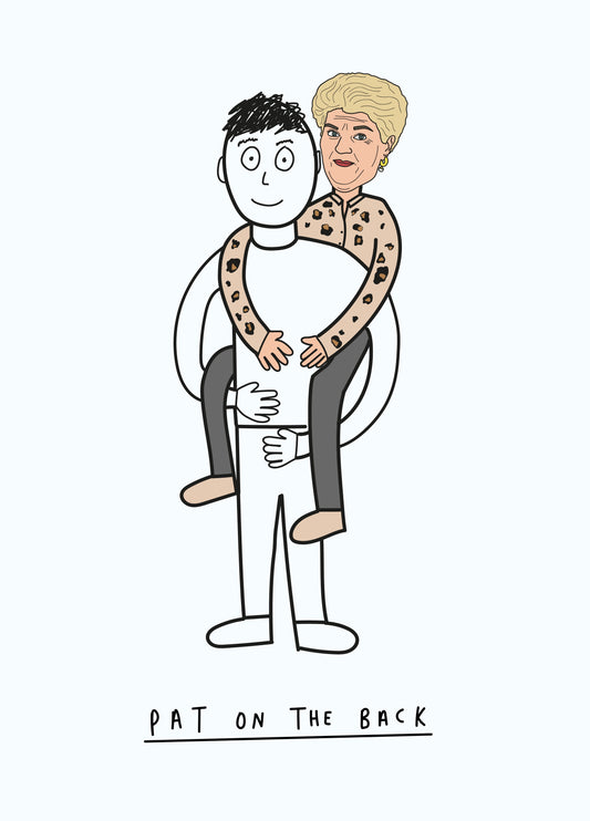 Pat On The Back Card