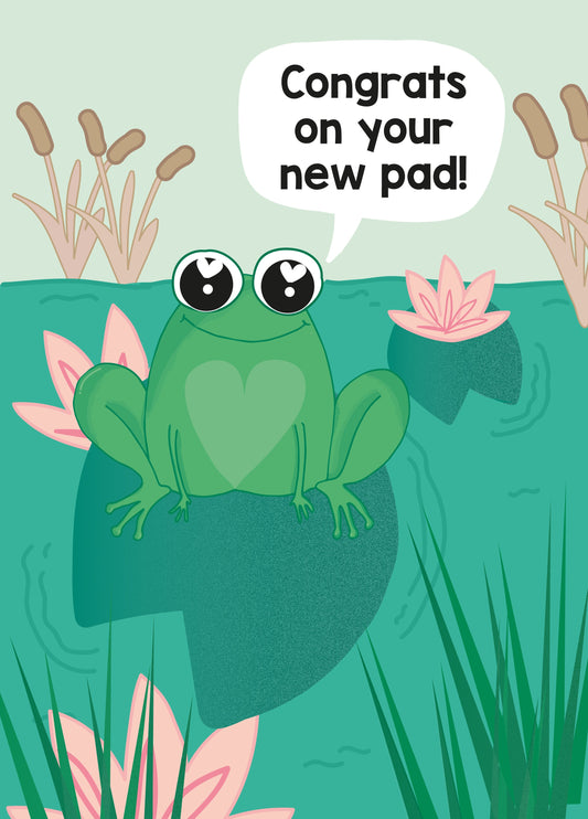 Congrats On Your New Pad Card