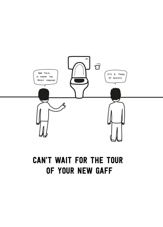 Tour Of Your New Gaff Card