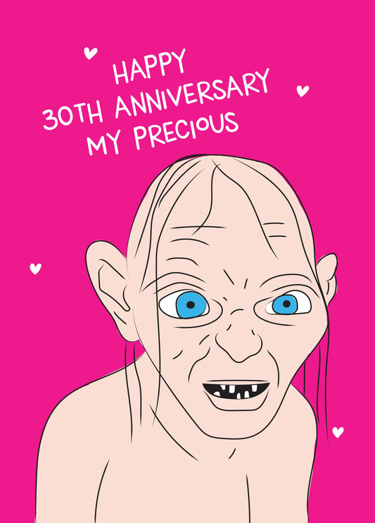 Happy 30th Anniversary My Precious Card