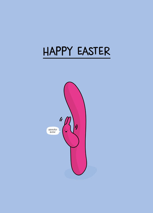 Happy Easter Rabbit Card