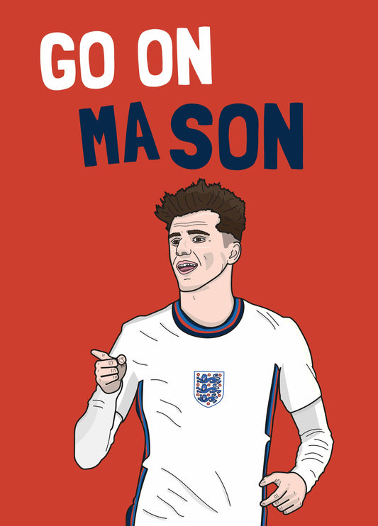 Mason Mount Congratulations Card