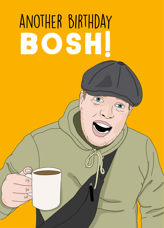 Thomas Skinner Bosh Birthday Card