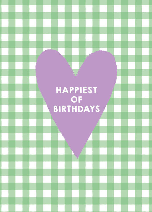 Happiest Of Birthdays Card