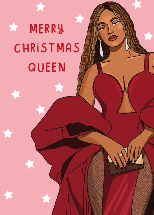 Queen Beyonce Christmas Card