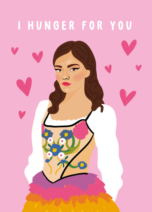 Lucy Gray Baird Valentine's Card