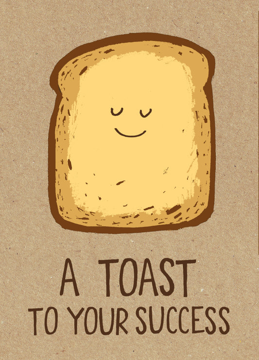 A Toast To Your Success Card