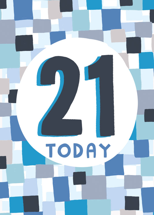 21 Today! Card