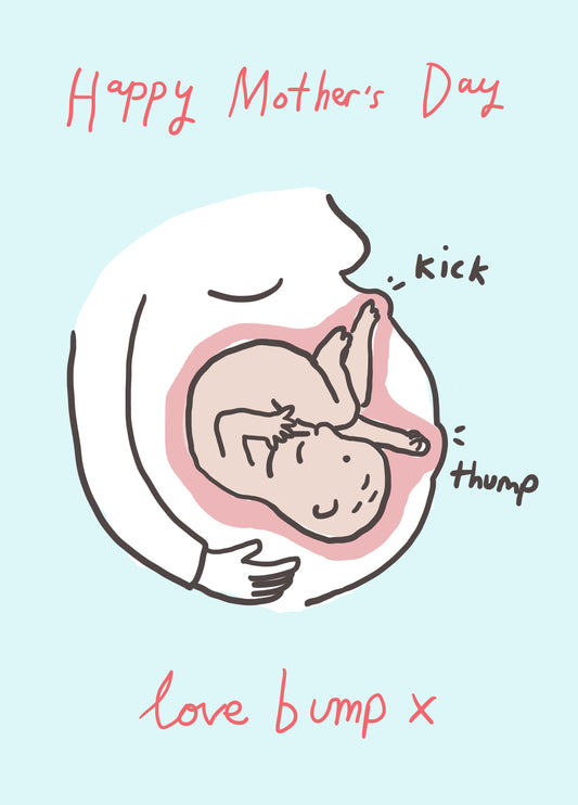 Happy Mother's Day Love Bump Card