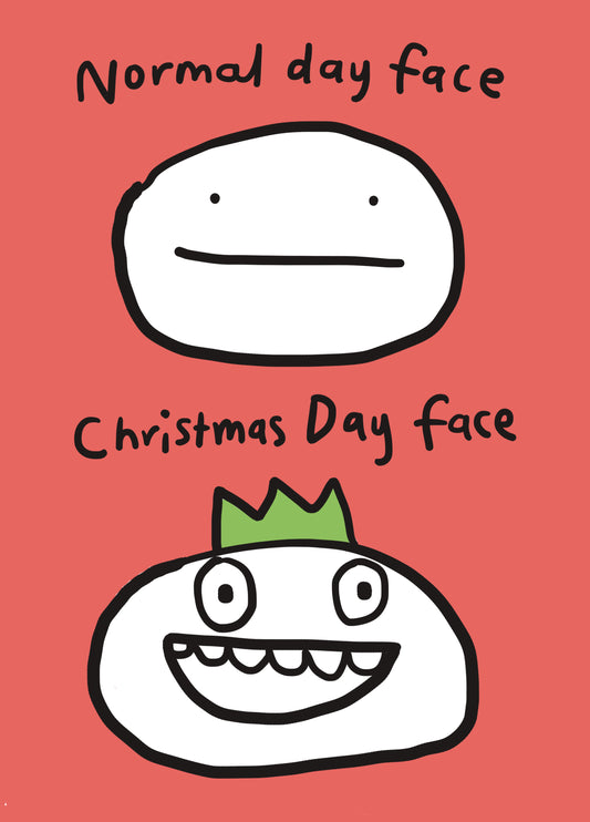 Christmas Day Face