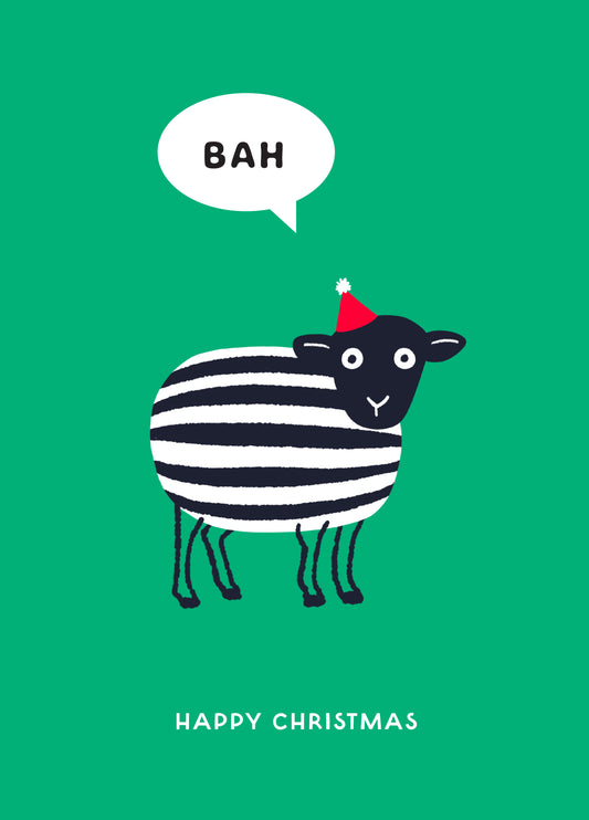 Bah Humbug Christmas Card